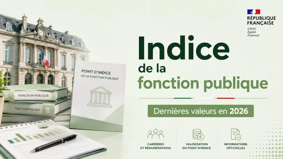 Dernières valeurs du point d'indice pour les salaires des fonctionnaires