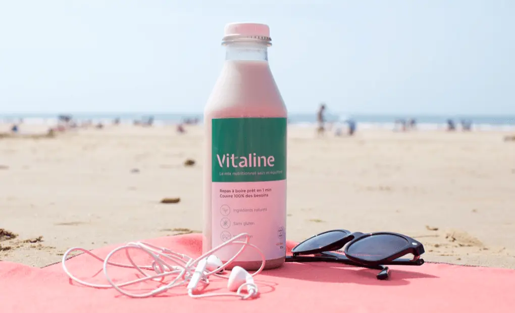 Vitaline à la plage