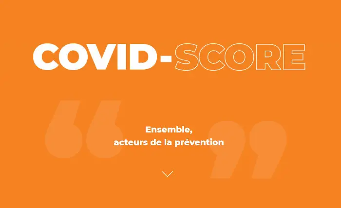 Le Covid-score : calculer votre risque face coronavirus / covid-19