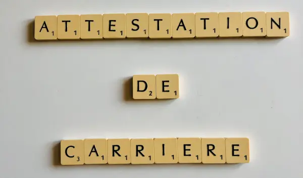 Exemple attestation de carrière professionnelle gratuite