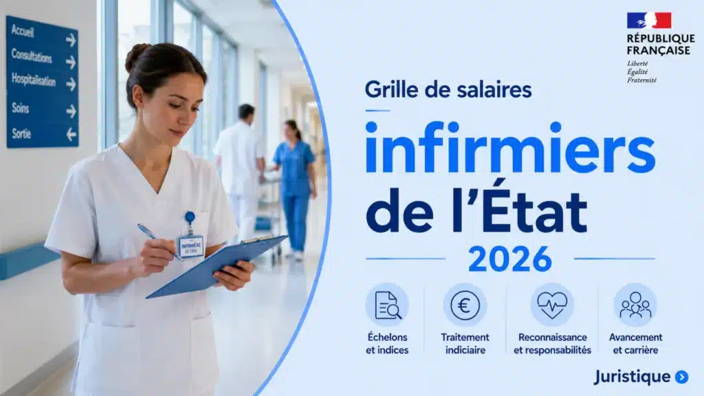Grille de salaires des infirmiers de l’État en 2026