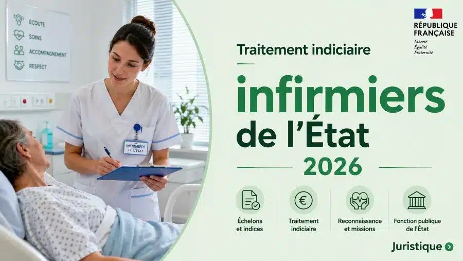Traitement indiciaire des infirmiers de l’État en 2026