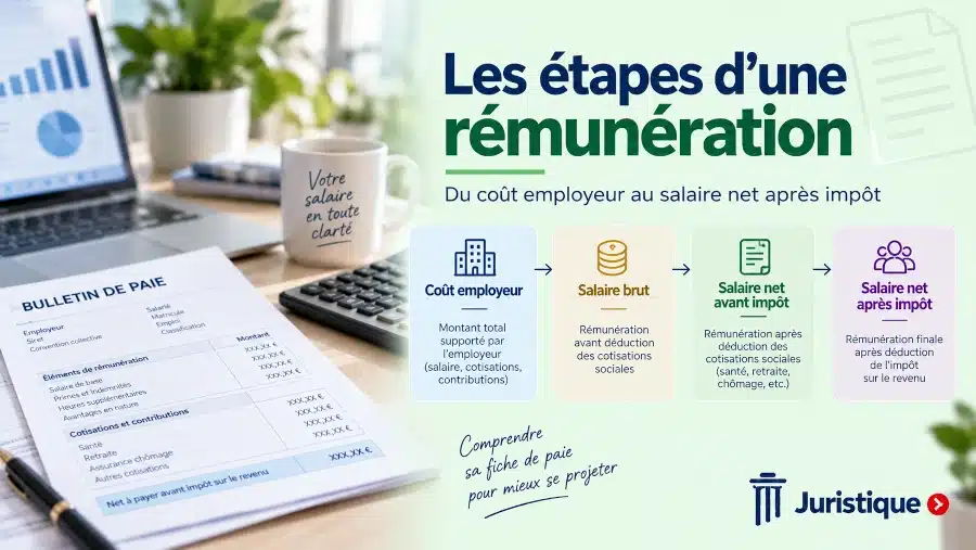 Simulateur de salaire brut et salaire net en 2026