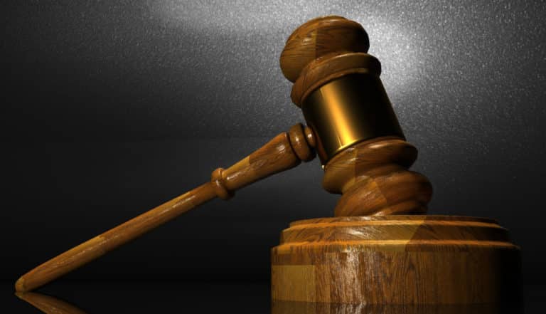 Lettre de demande d'une copie de jugement au Tribunal