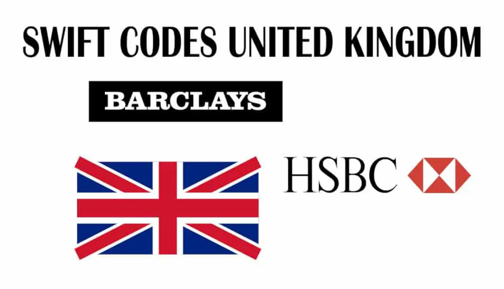 United Kingdom Swift Codes and BIC Codes – page 20
