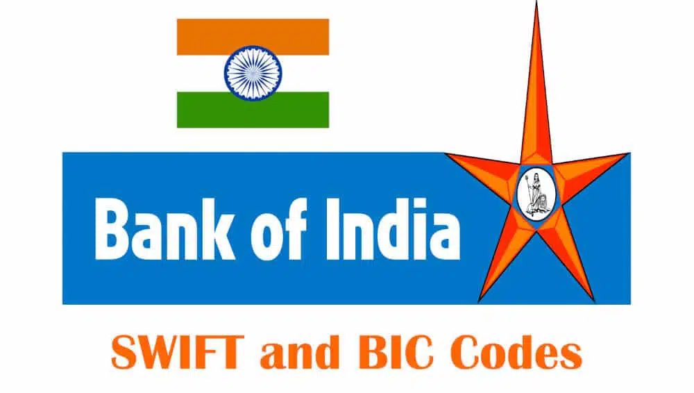 Codes SWIFT et codes BIC des banques d’Inde – page 6