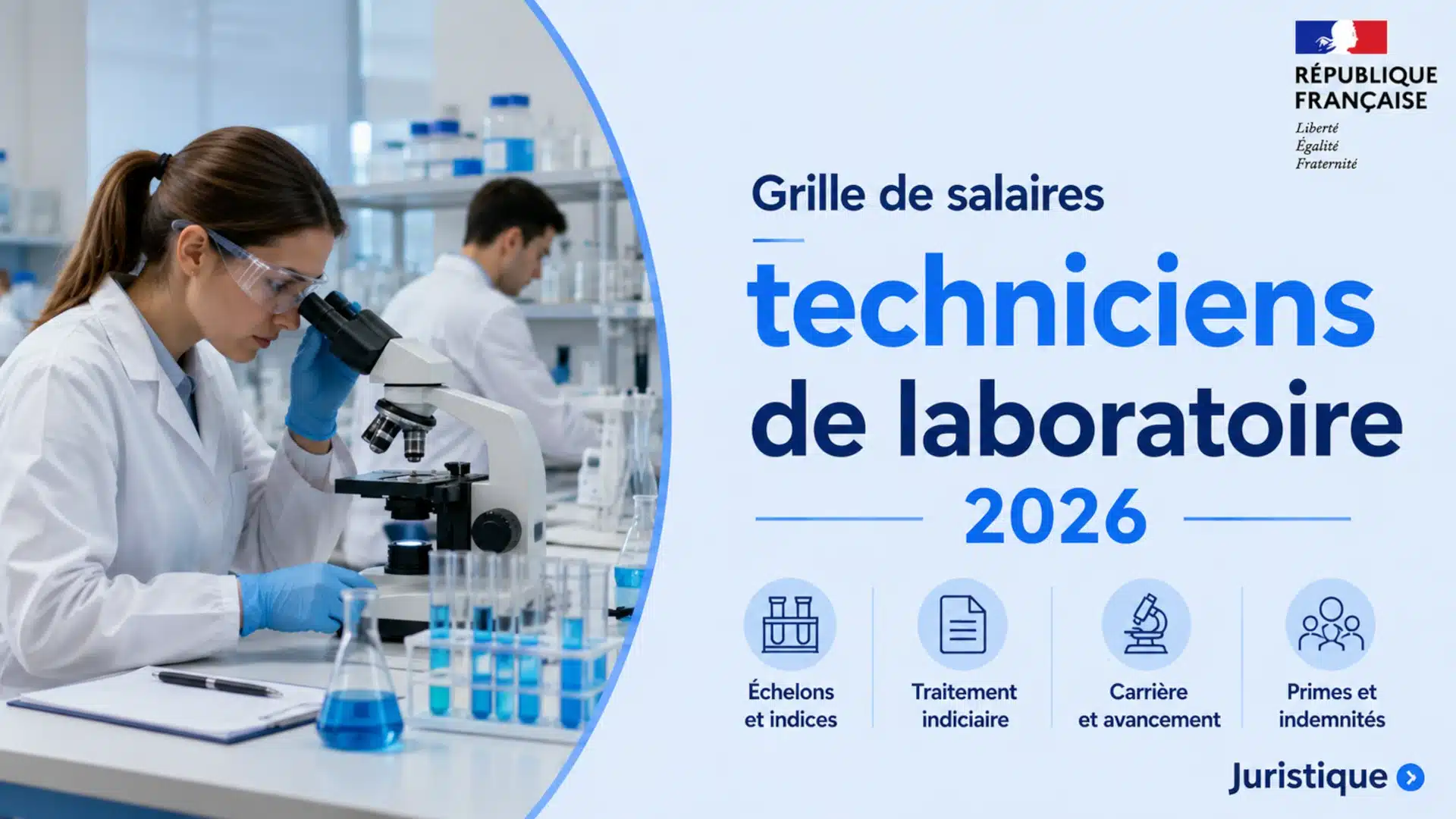 Grille de salaires des techniciens de laboratoire en 2026