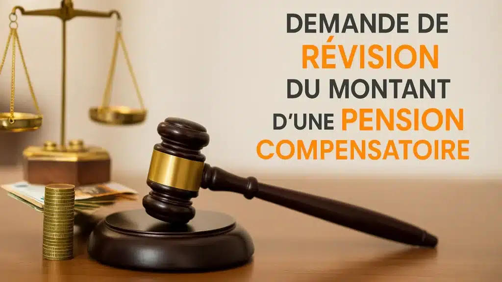 Lettre pour réviser le montant d'une pension compensatoire