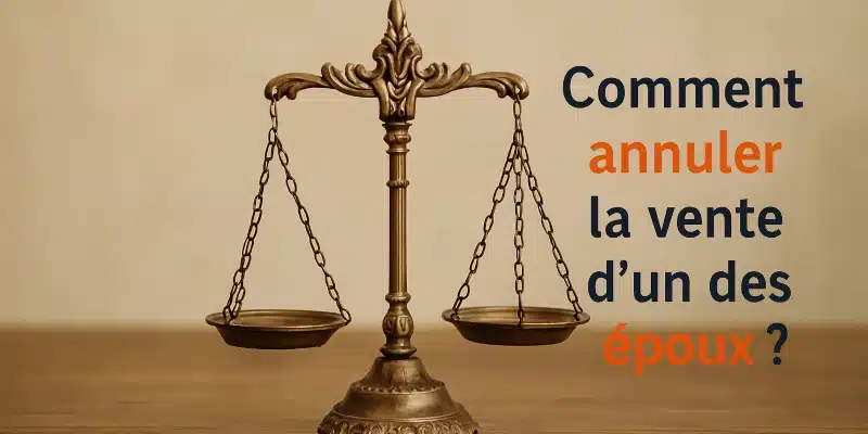 Lettre pour annuler un contrat signé par un époux
