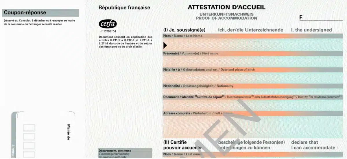 Télécharger la dernière version officielle du formulaire CERFA 10798*04