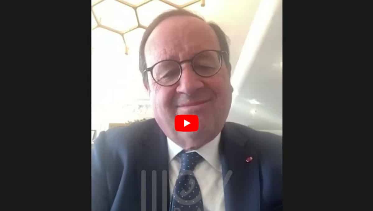 Fake interview of François Hollande by Vovan and Lexus