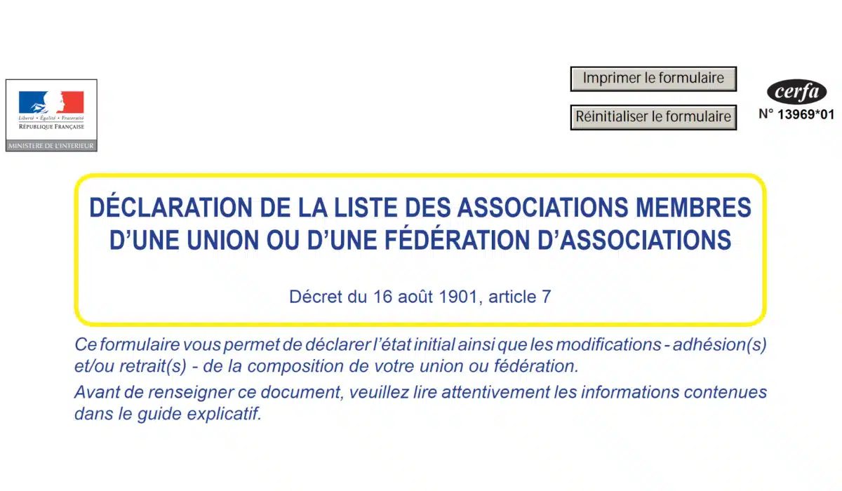 Télécharger la dernière version officielle et gratuite du formulaire CERFA 13969*01