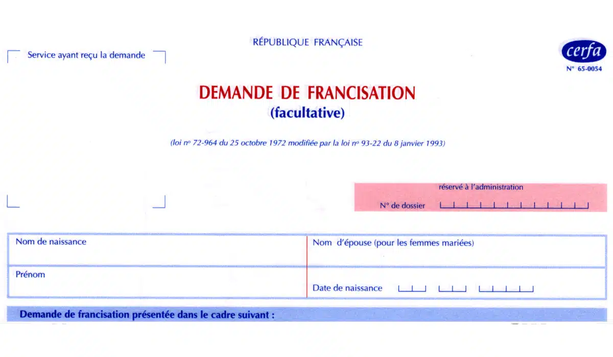 Télécharger la dernière version officielle et gratuite du formulaire CERFA 65-0054