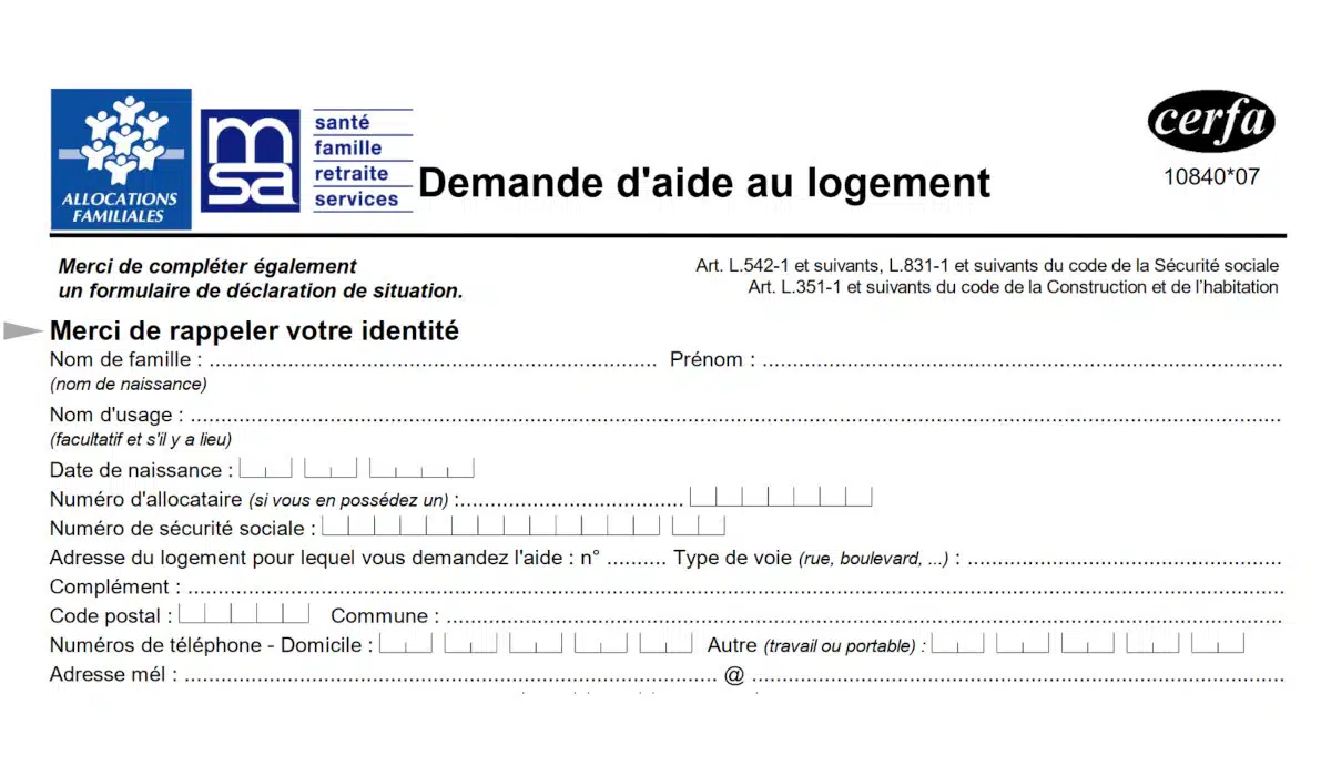 Télécharger la dernière version officielle et gratuite du formulaire Cerfa 10840*07