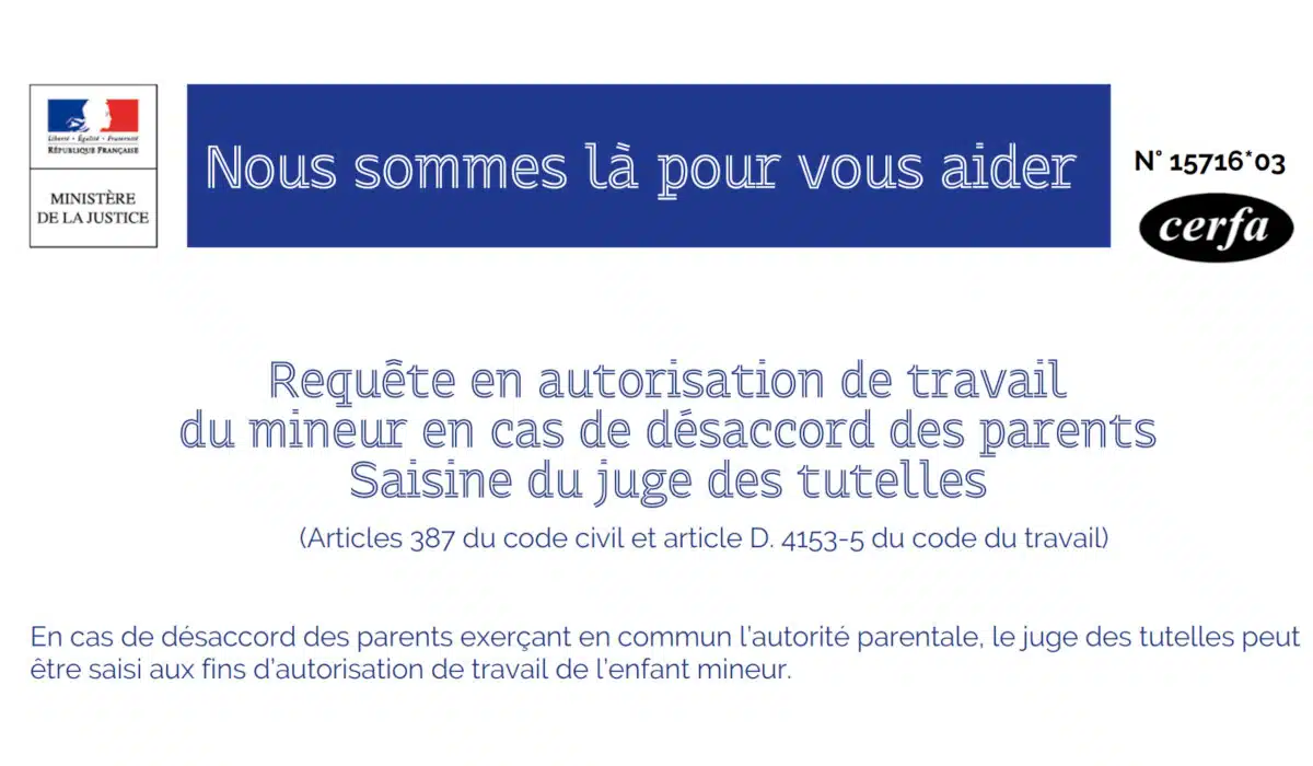 Télécharger la dernière version officielle et gratuite du formulaire Cerfa 15716*03