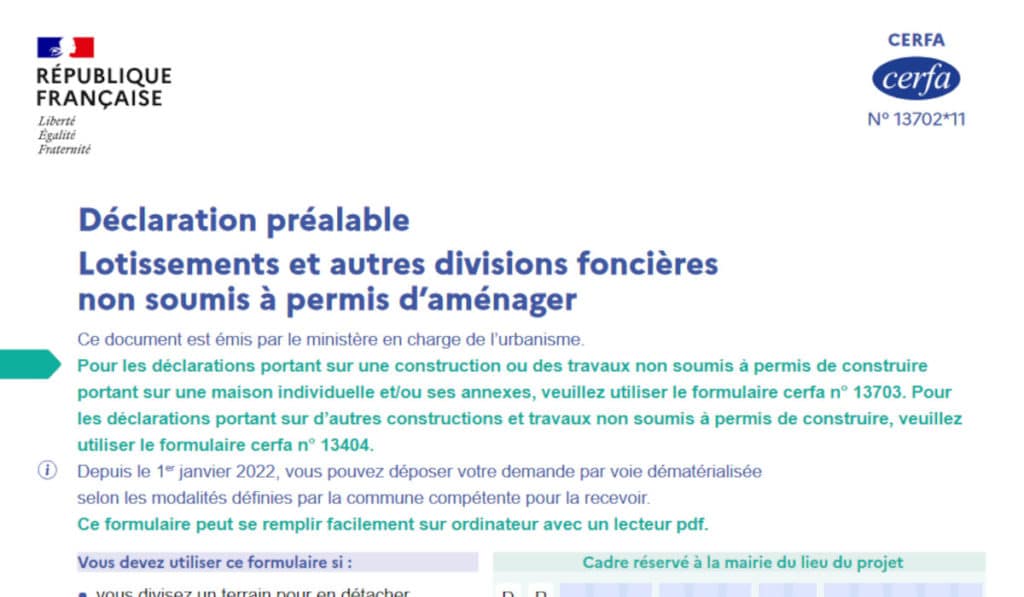 Télécharger la dernière version officielle et gratuite du formulaire Cerfa 13702*11