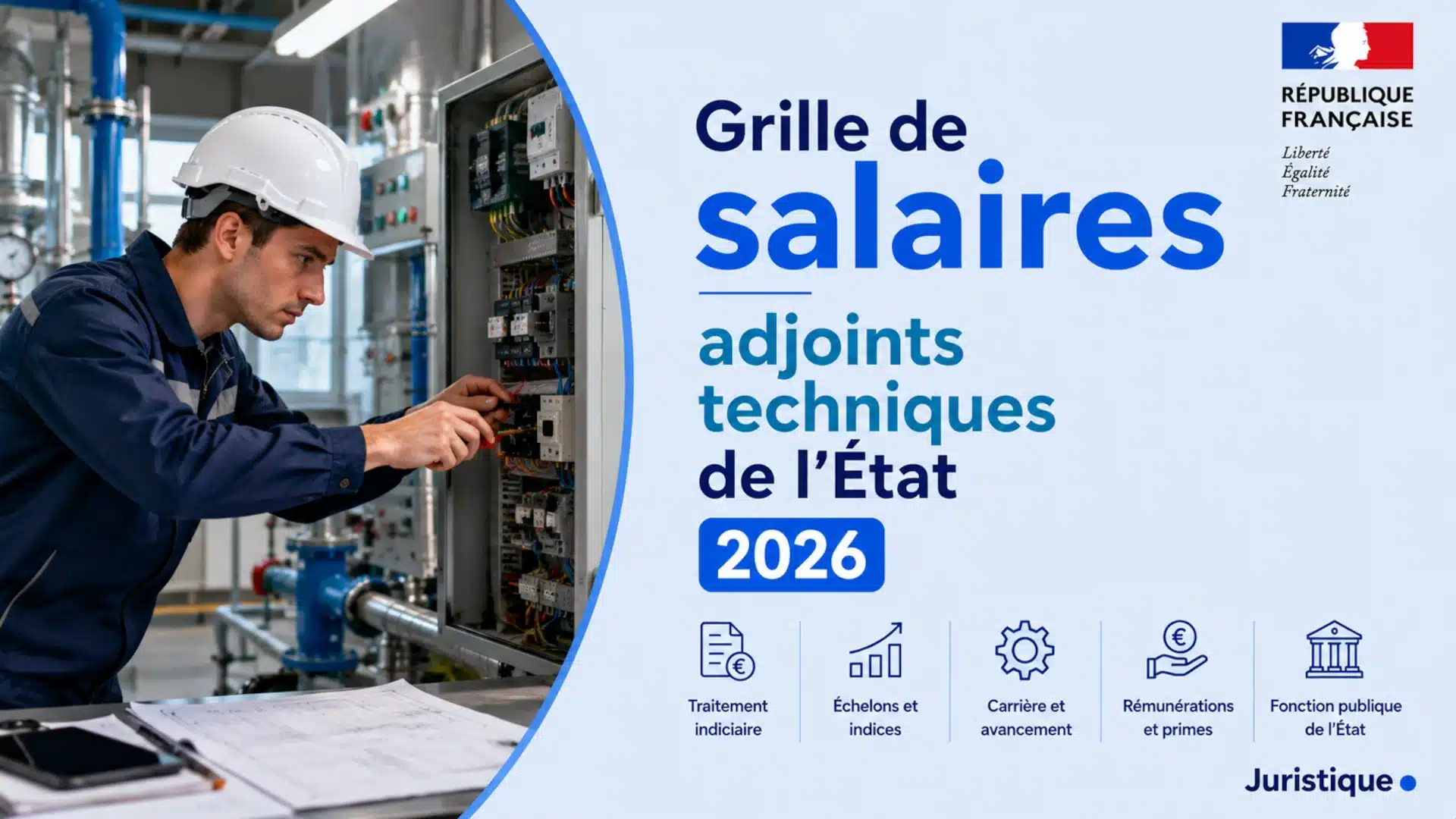 Grille de salaires des adjoints techniques de l’État en 2026