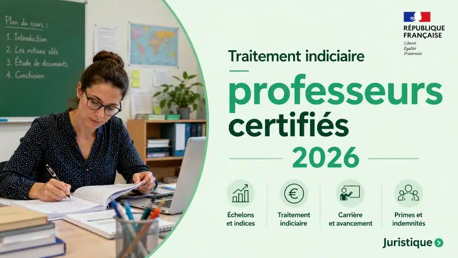 Traitement indiciaire des professeurs certifiés en 2026