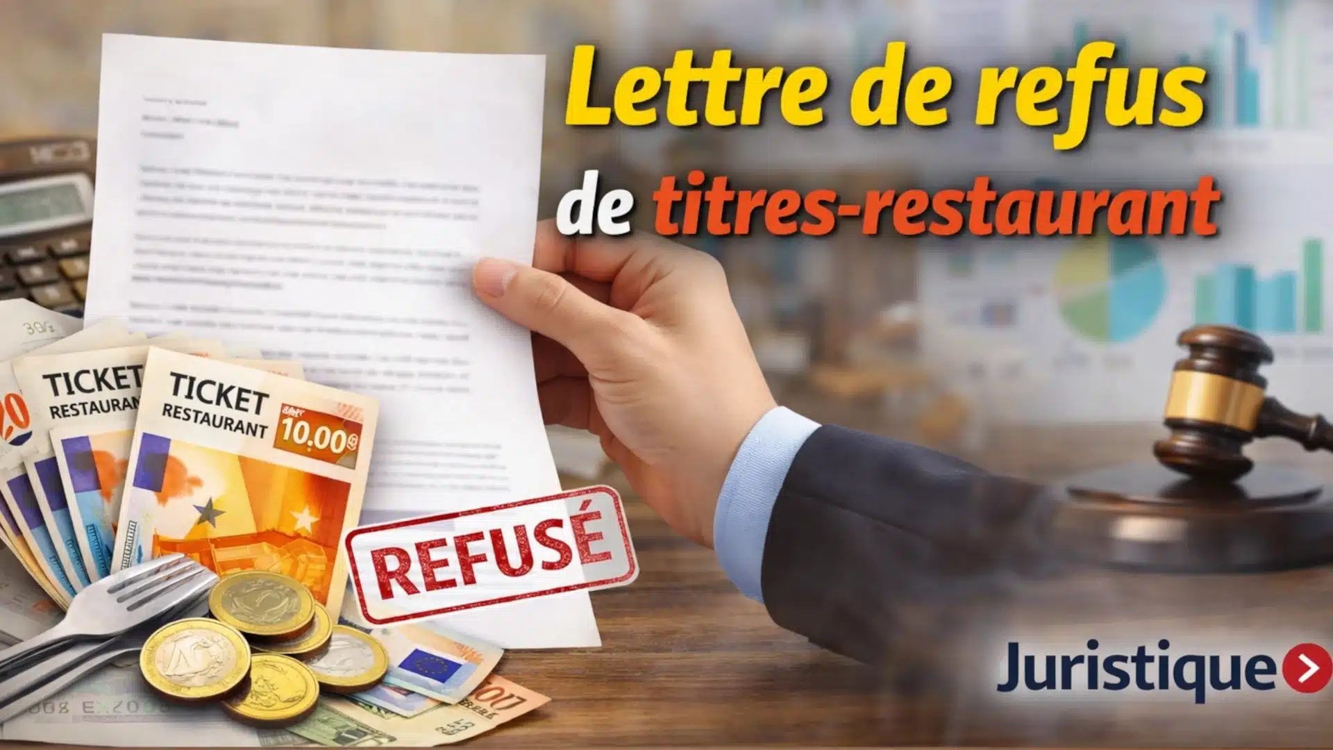 Télécharger un modèle de lettre de refus des titres restaurant