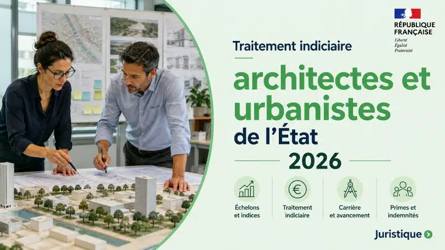 Traitement indiciaire des architectes et urbanistes de l’État en 2026