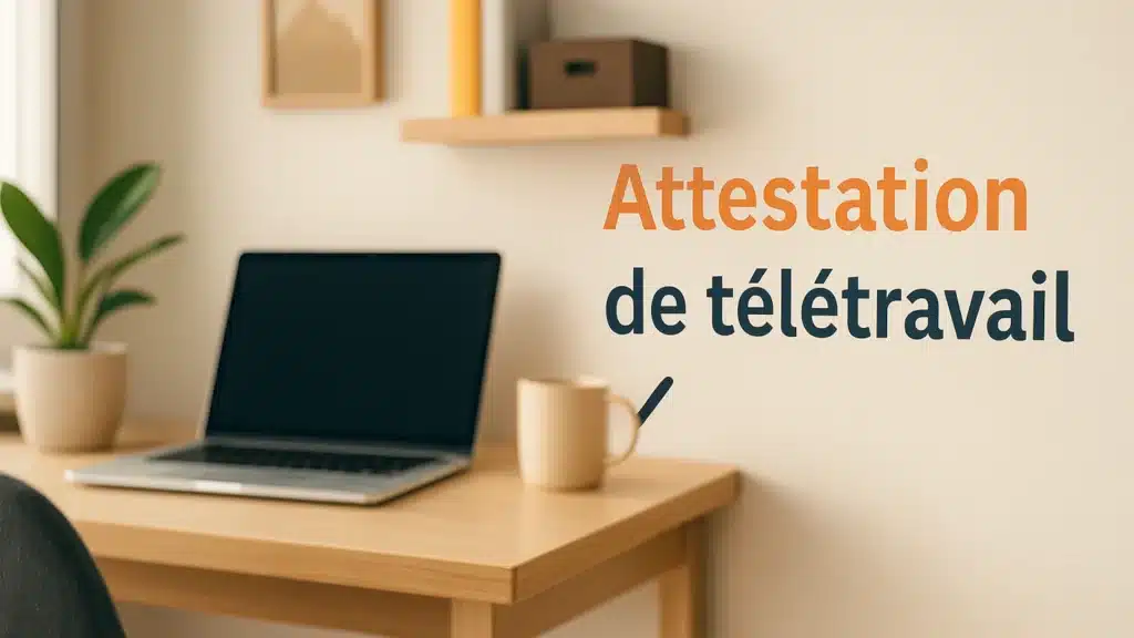 Modèle d’attestation de télétravail à télécharger