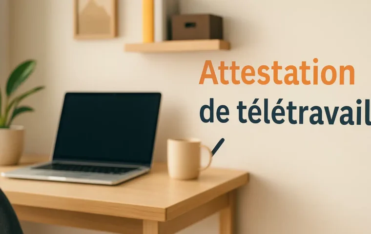 Modèle d’attestation de télétravail à télécharger gratuitement