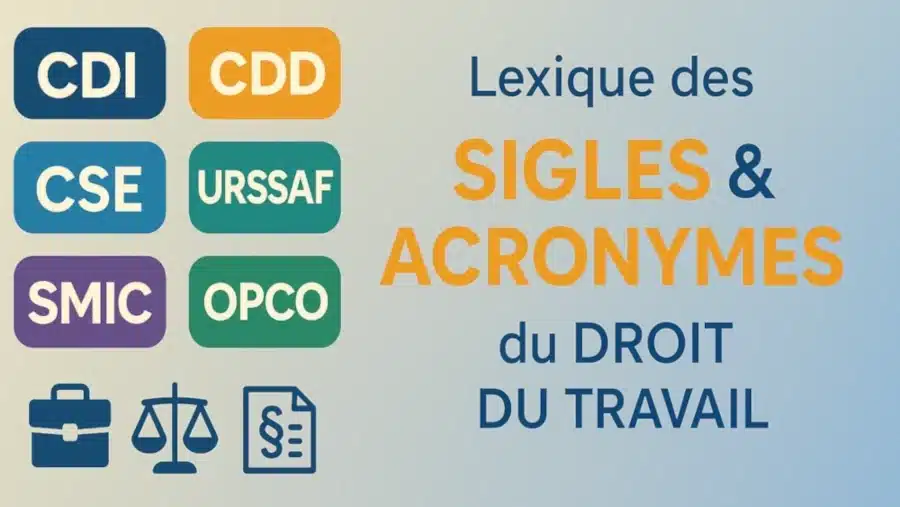Dictionnaire du droit du travail