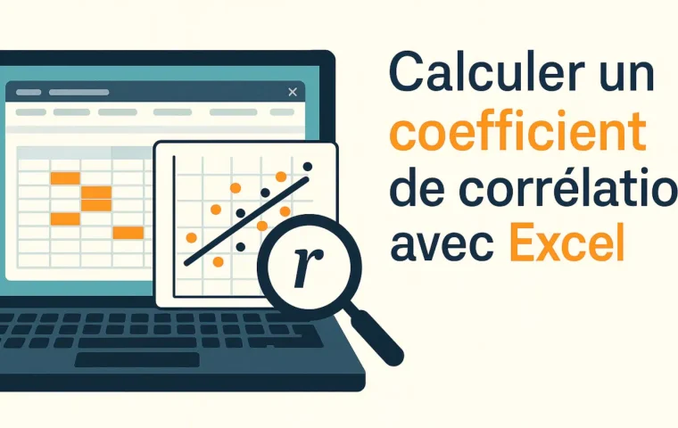 Comment calculer un coefficient de corrélation avec Excel ?