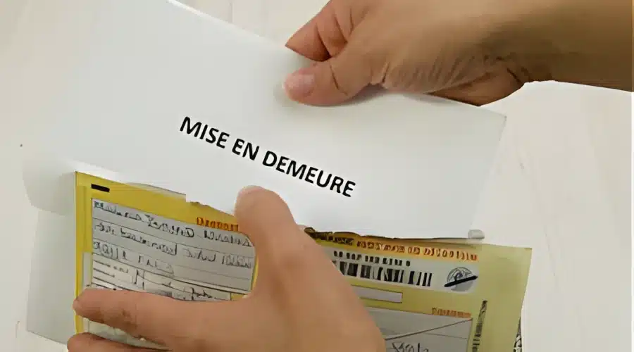 Modèle de courrier de mise en demeure face à des impayés