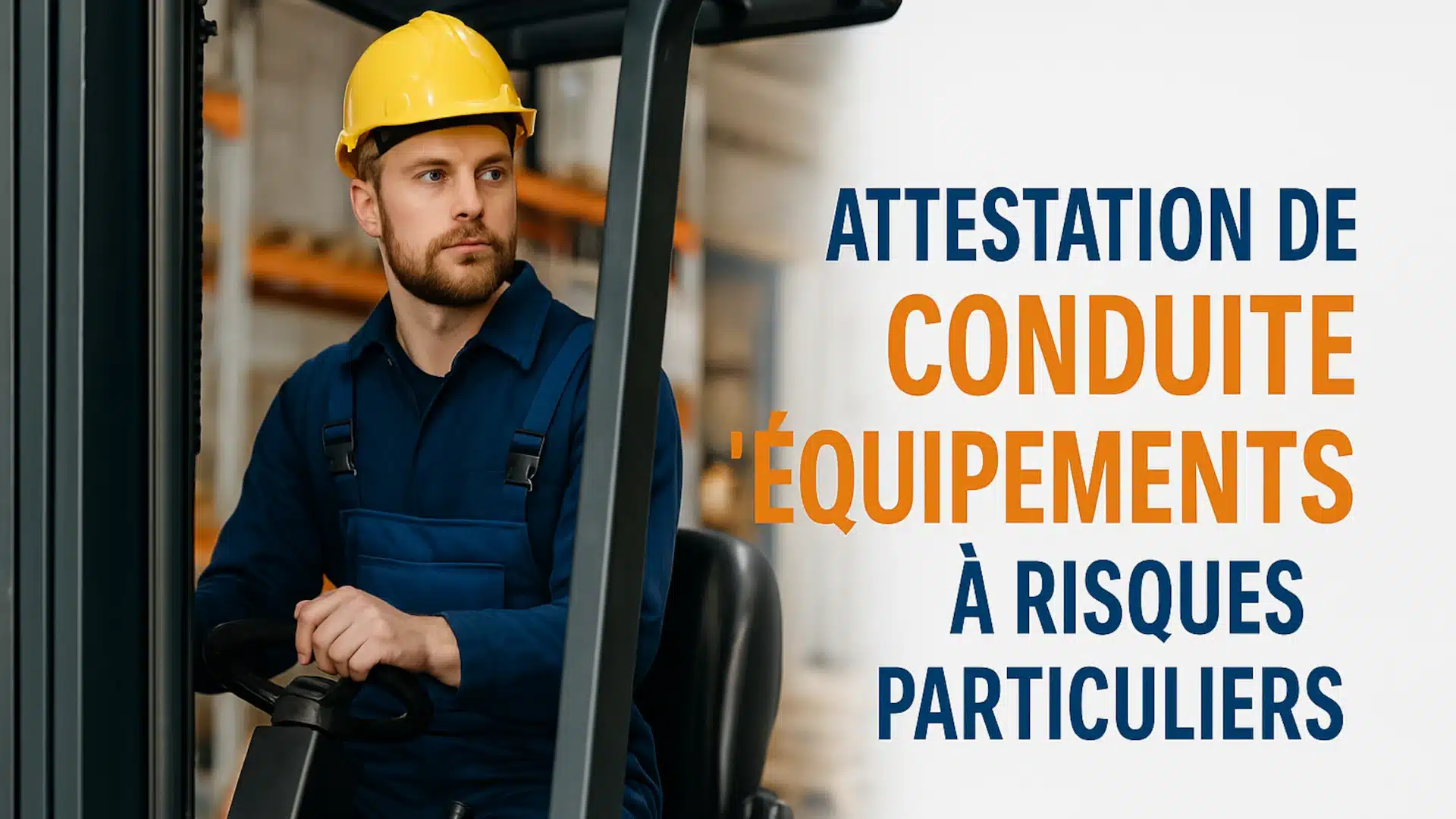 Modèle d’attestation de conduite d’équipements à risques particuliers à télécharger