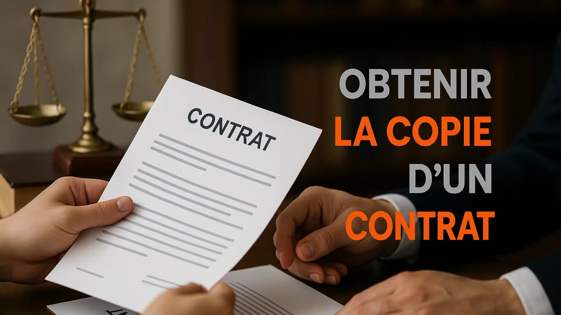 Demander une copie de contrat : mode d’emploi