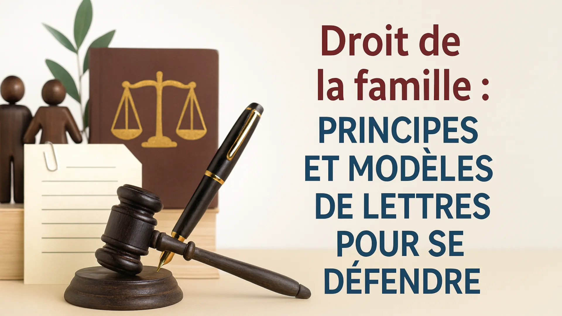 Modèle de lettres pour le droit à la famille gratuites