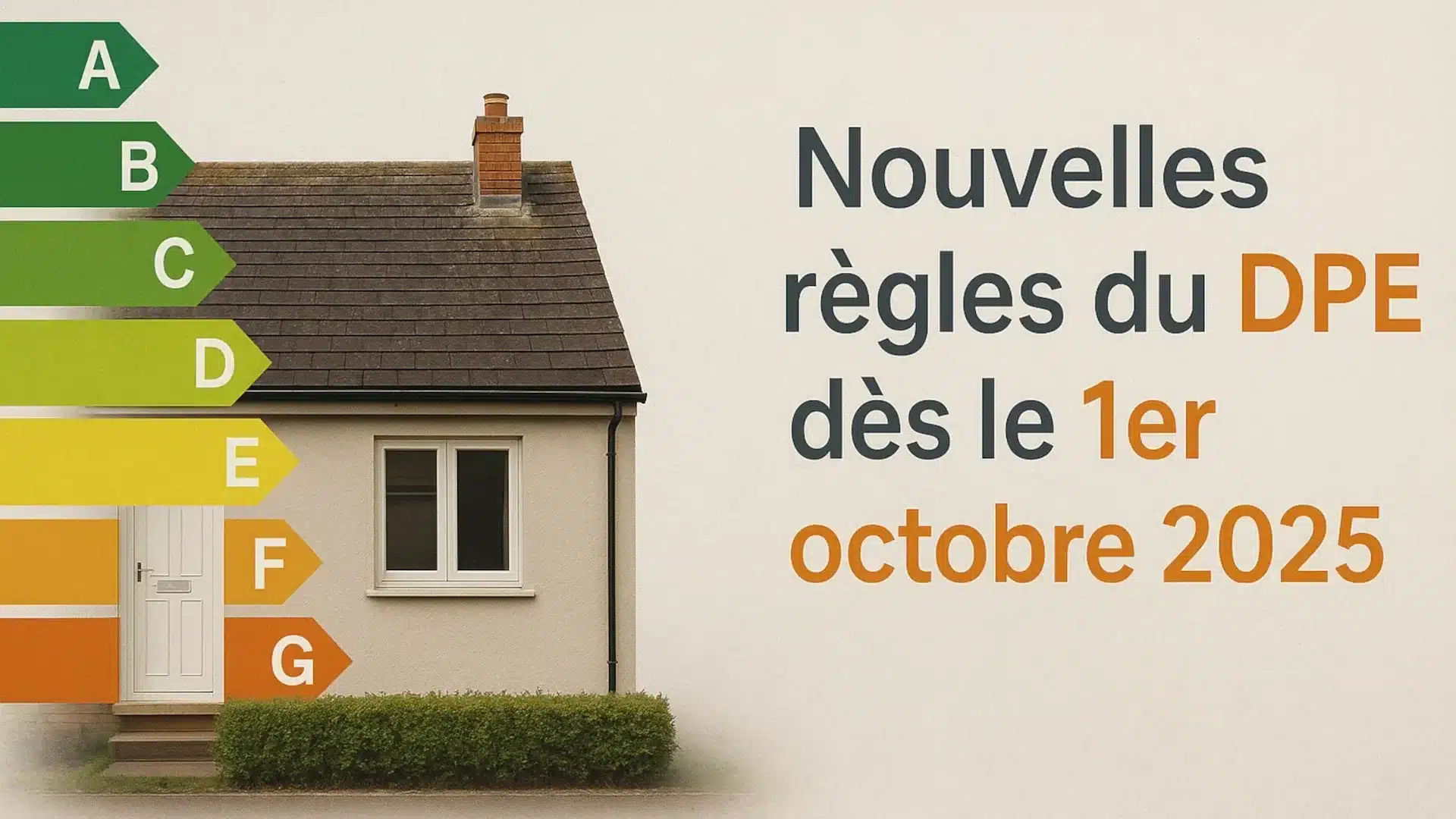 Tout savoir sur les changements du DPE au 1ᵉʳ octobre 2025"