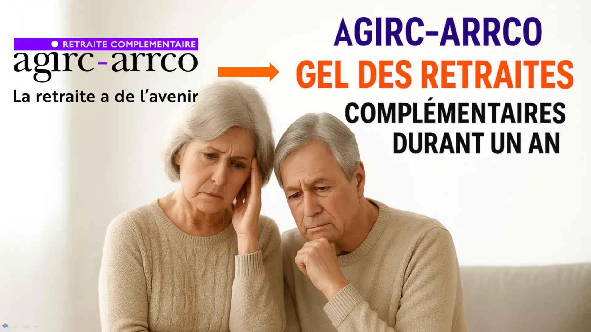 AGIRC-ARRCO : gel des retraites complémentaires pour un an : de 2025 à 2026