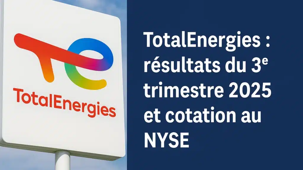 Résultats du 3ᵉ trimestre 2025 : TotalEnergies combine rentabilité et décarbonation