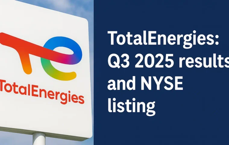 TotalEnergies: Year-end listing in New York and Q3 2025 results