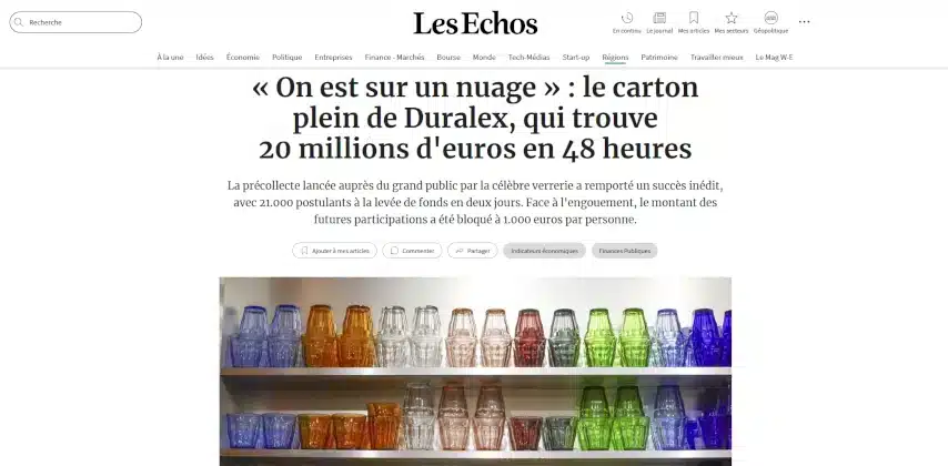 Duralex: a highly risky participatory loan