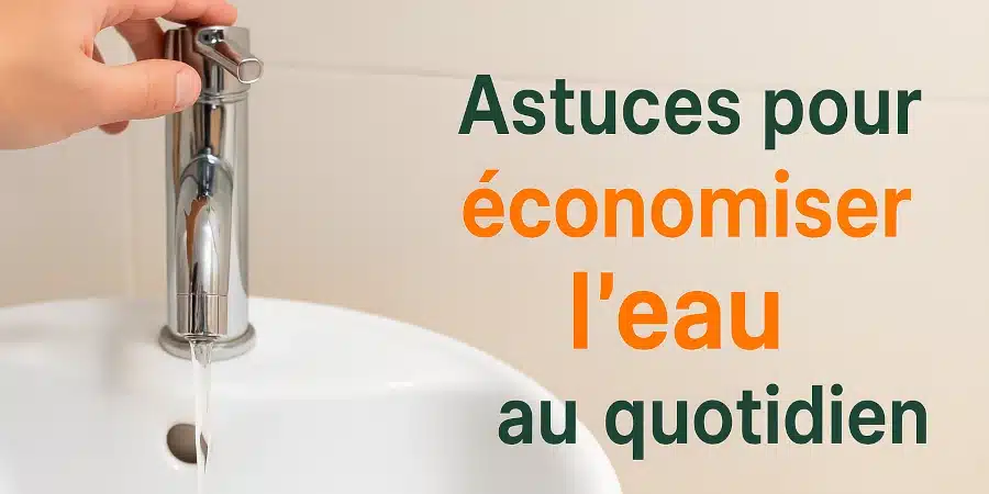 Comment consommer moins d’eau ?