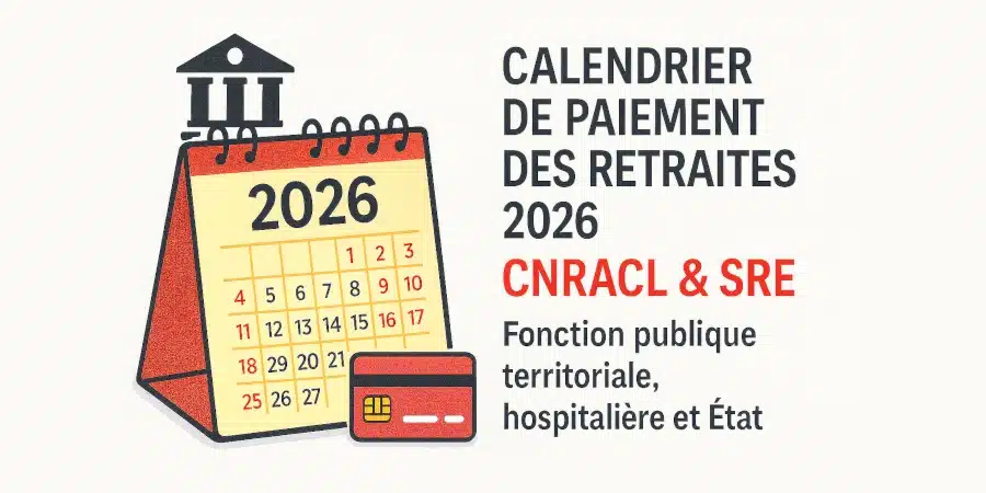 Calendrier officiel de paiements de la retraite CNRACL en 2026
