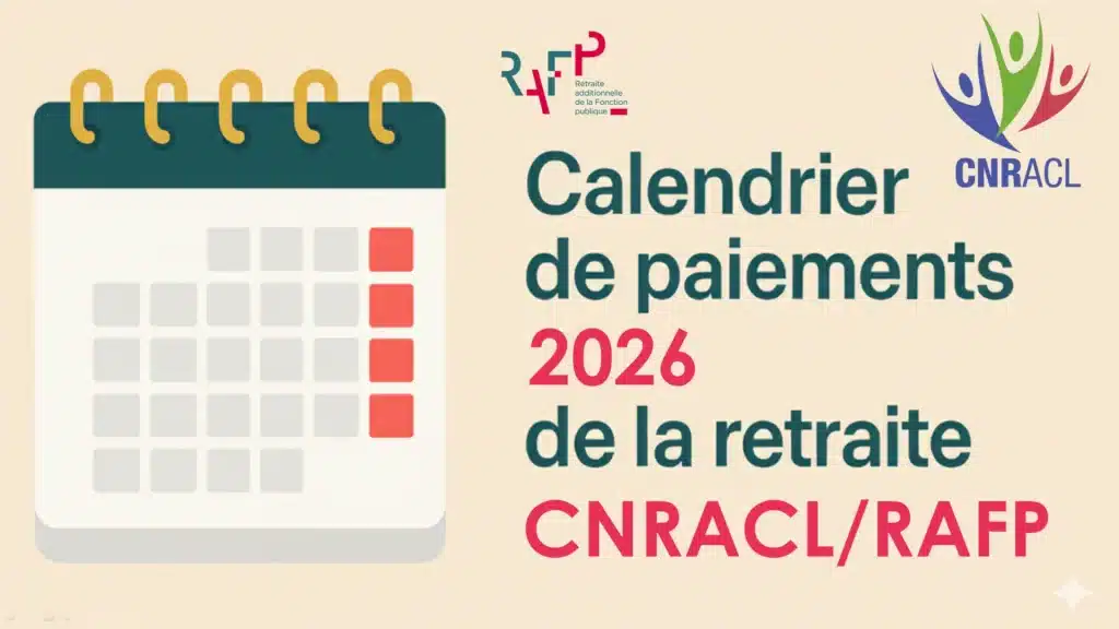 Calendrier officiel 2026 : vos retraites CNRACL
