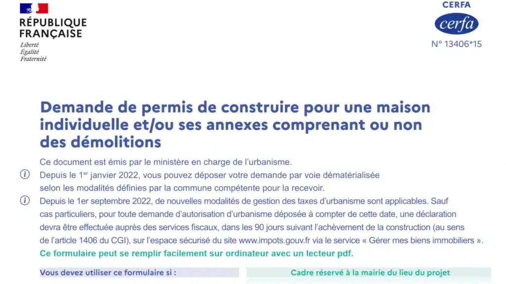 Télécharger la dernière version officielle et gratuite du formulaire Cerfa 13406*15