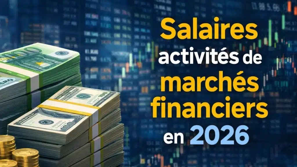 Barème salaires, salaire moyen et salaire minimum des marchés financiers et de la bourse 2026