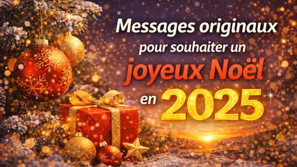 Modèles de messages pour Noël 2025