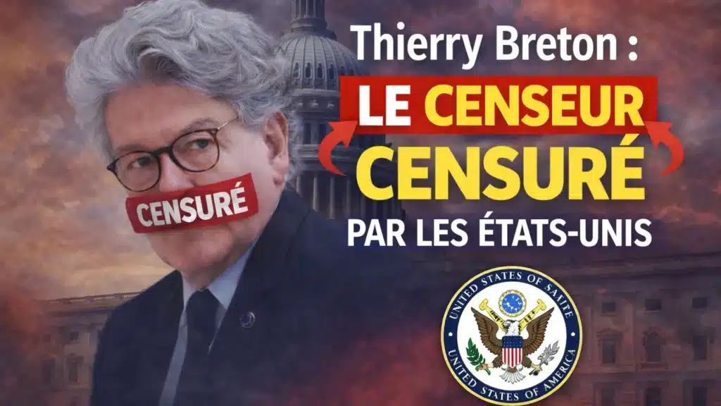 L’Europe autoritaire incarnée par Thierry Breton rappelée à l’ordre par les USA