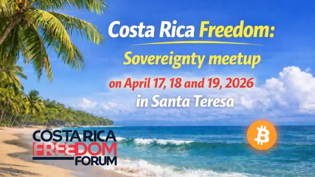 Costa Rica Freedom on April 17, 18 and 19, 2026