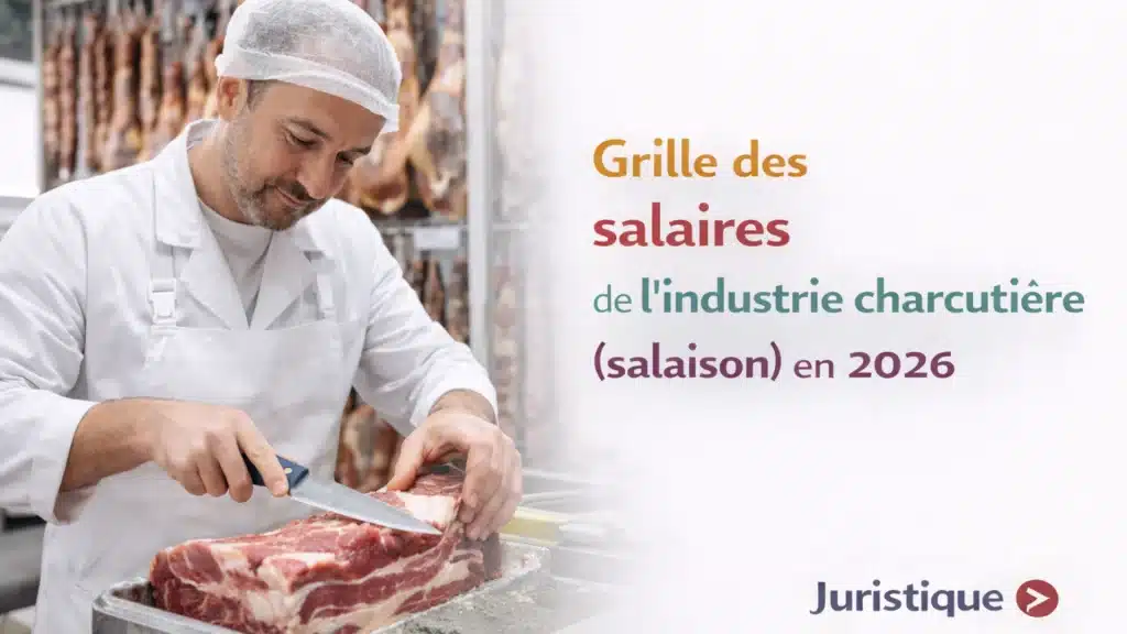Barème salaires, salaire moyen et salaire minimum de l’industrie charcutière (salaison) en 2026