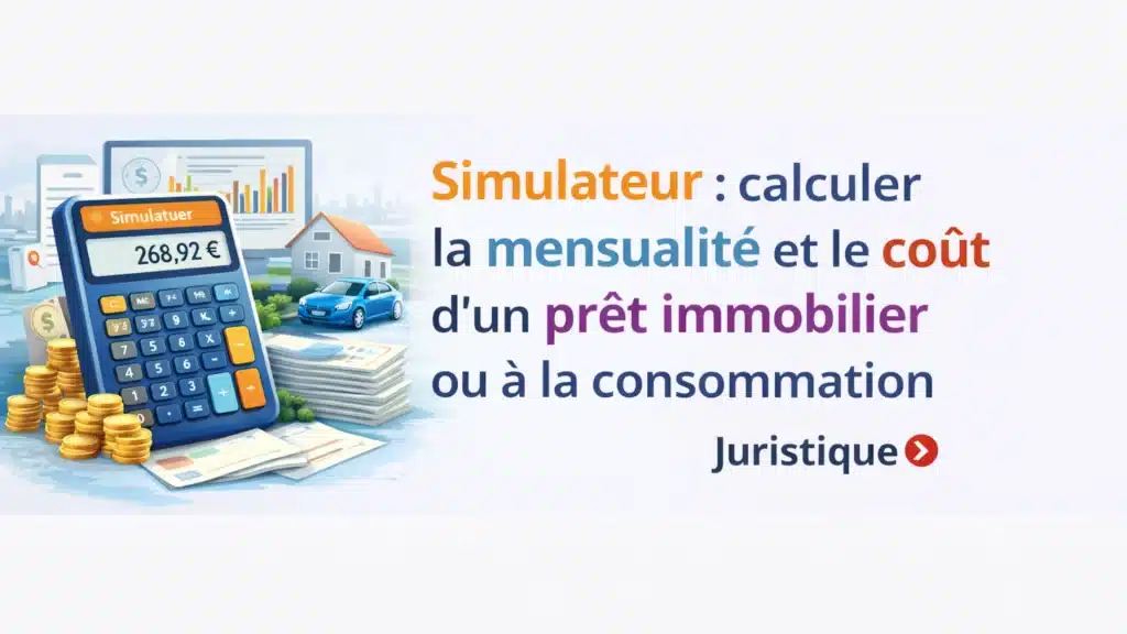 Calculer la mensualité d'un emprunt immobilier ou la consommation