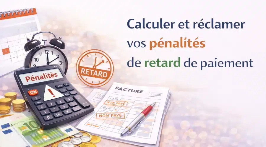 Comment calculer les pénalités de retard pour une entreprise ?