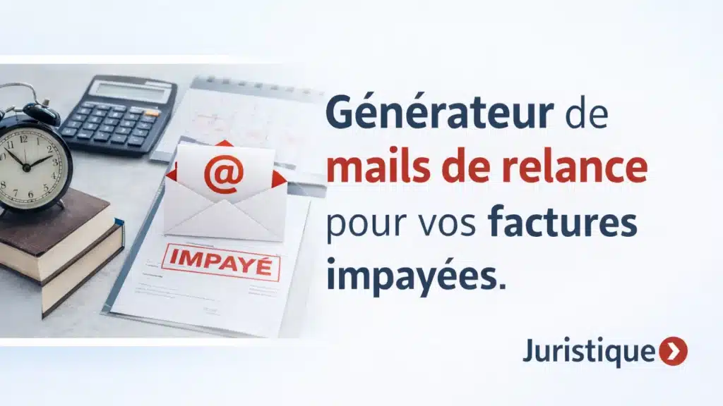 Générateur de mails de lettres de relance