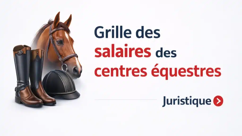 Grille des salaires 2026 du personnel des centres équestres